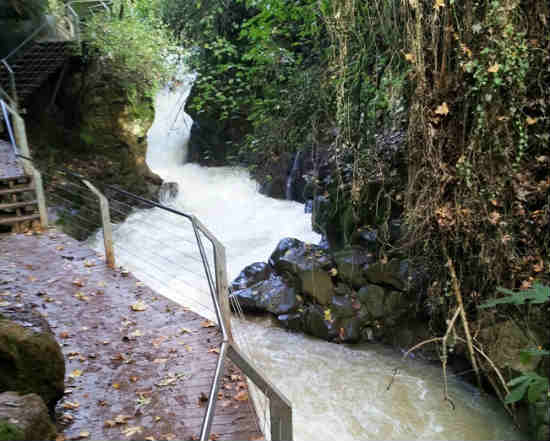 טיולי משפחות, נחל חרמון, בניאס, השביל התלוי, טיול עם ילדים